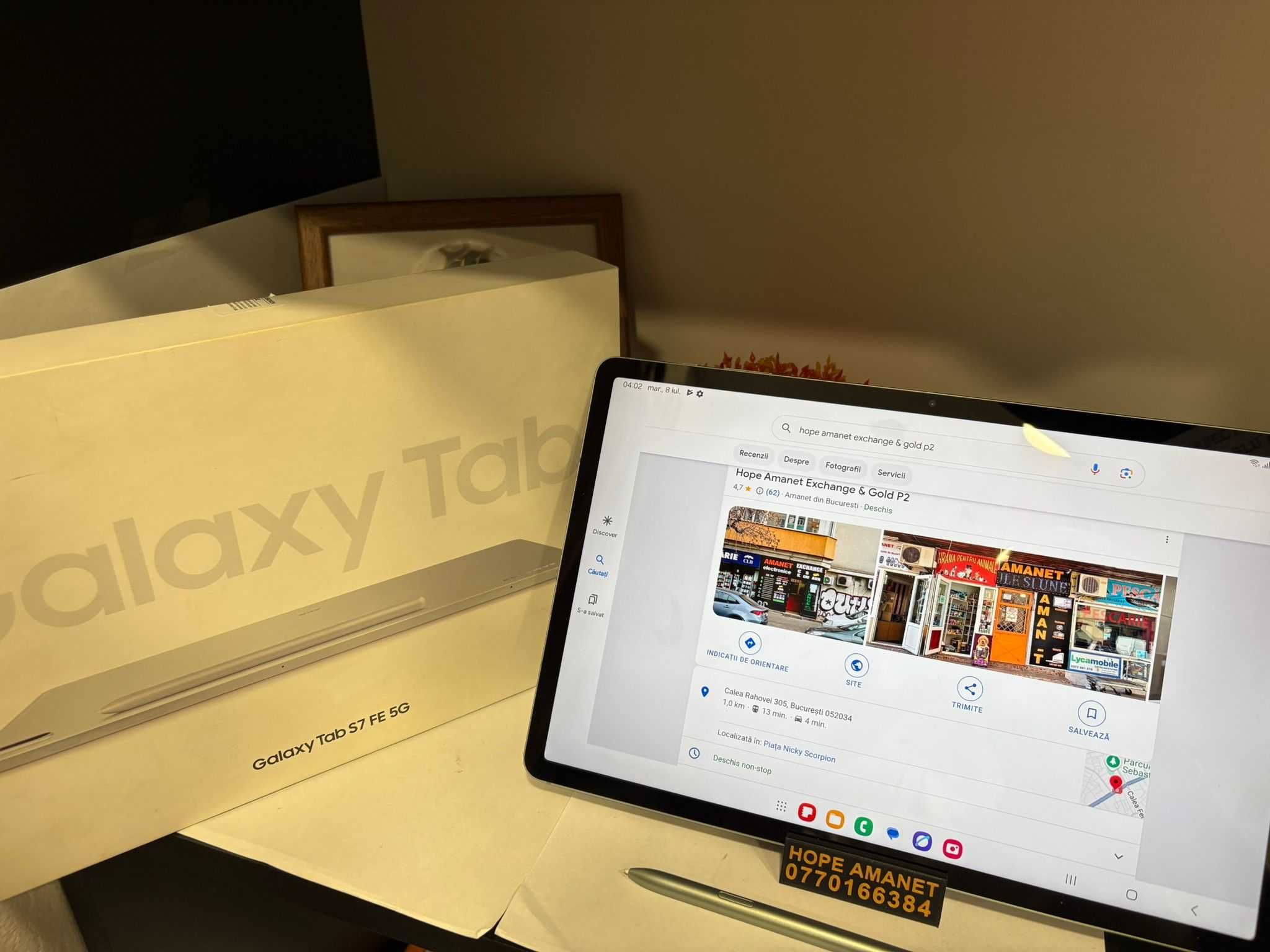 HOPE AMANET P2-Samsung tab s7 fe 64 GB
