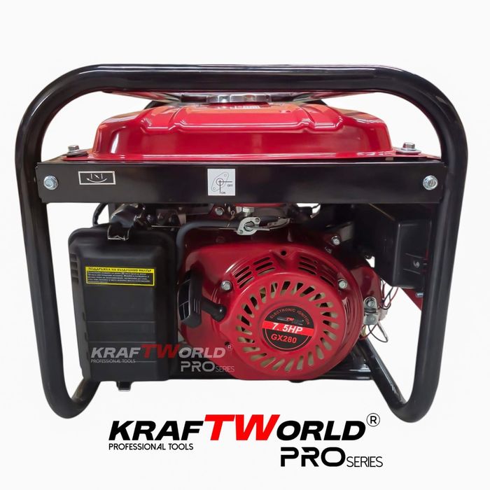 Бензинов Генератор 4.5 kW с дистанционно запалване и ел