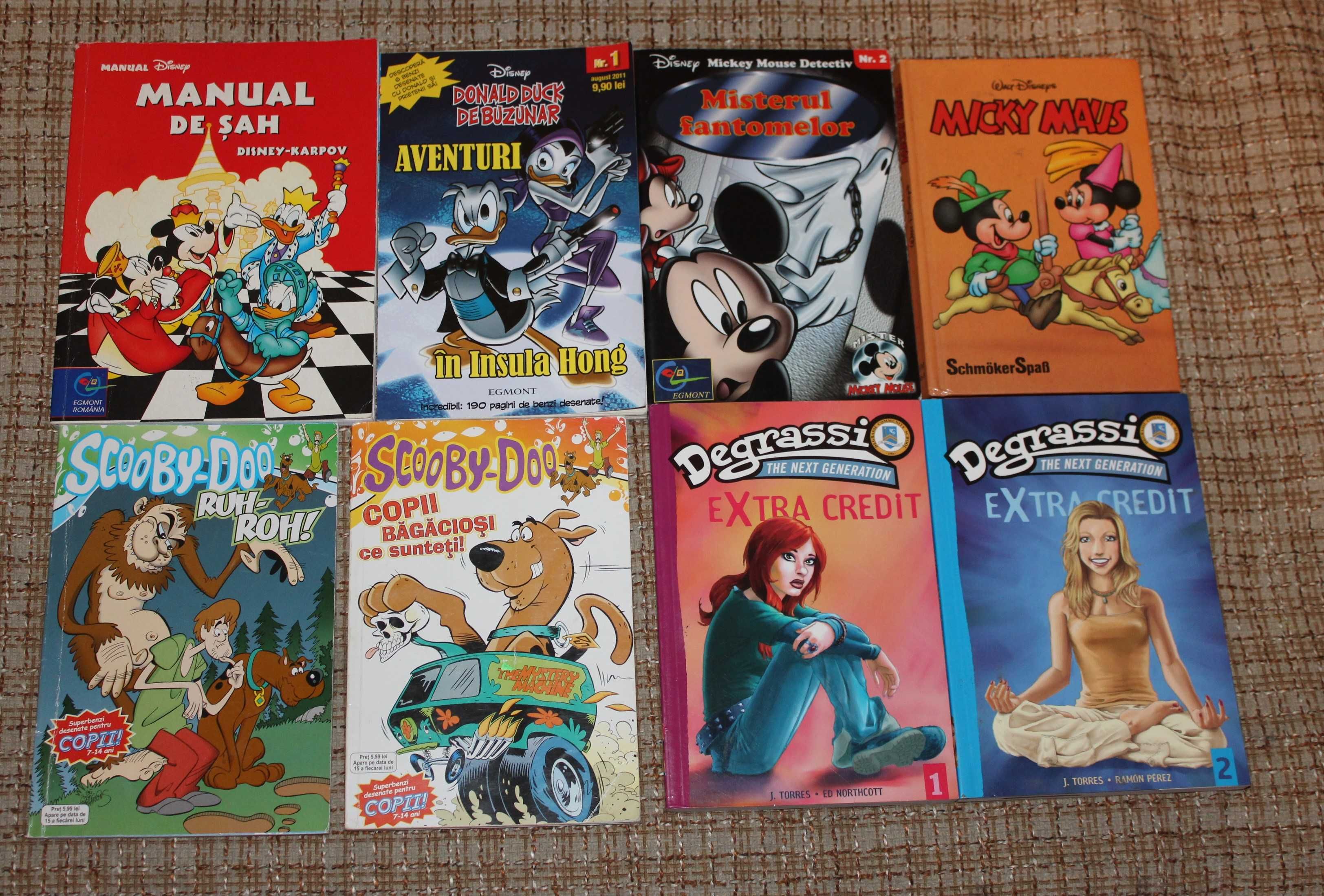 reviste mickey mouse benzi desenate Scooby Doo Donald Duck  egmont