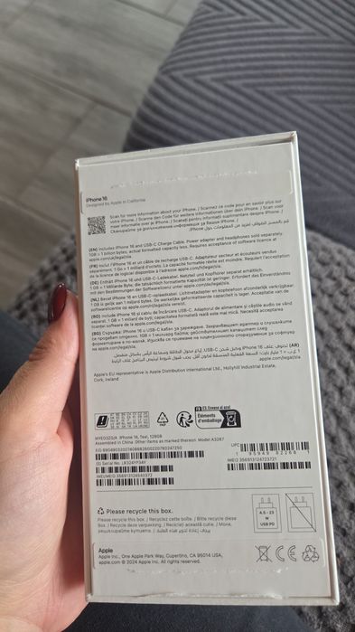 Iphone 16, 128gb