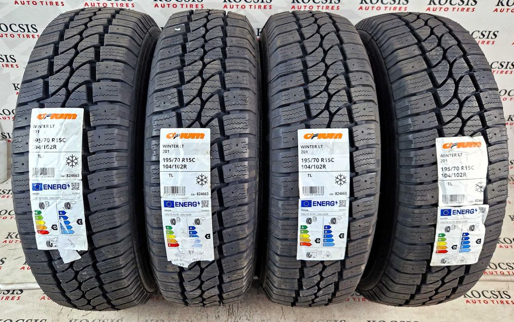 Anvelope noi iarna m+s 195 75 16C Orium ( by Michelin )