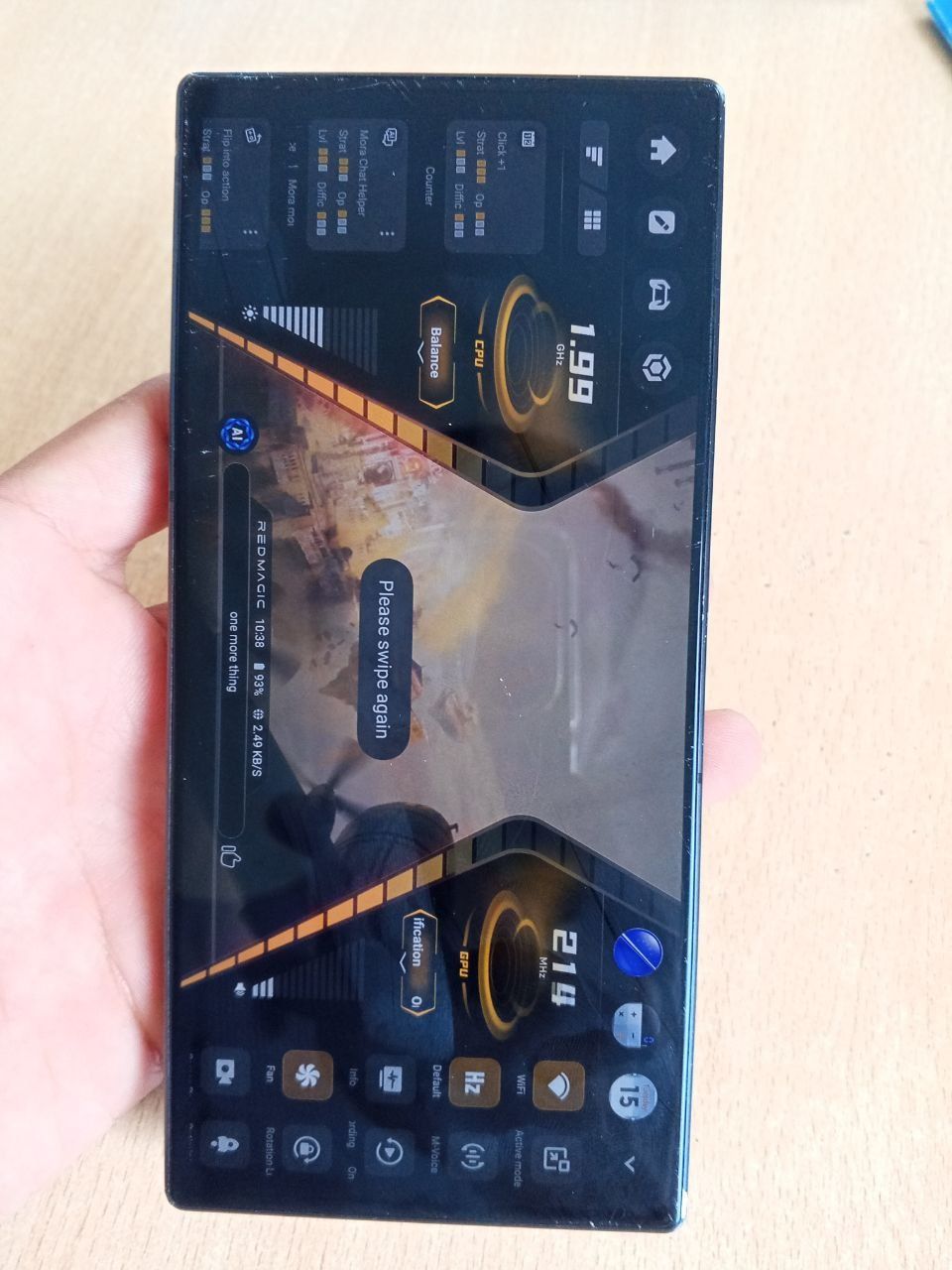 Redmegic 8 pro plus 512talik
Xotira 512 Azu 16+8 
pubg uchun 120+ FPS