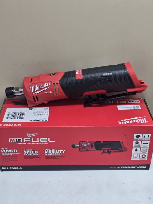 Акумулаторен прав шлайф MILWAUKEE M12FDGS-0