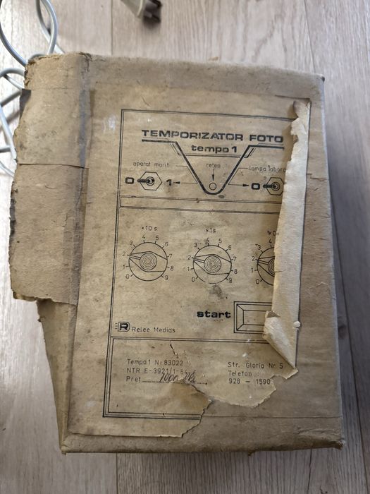 Temporizator Foto - Tempo 1 - Relee Medias