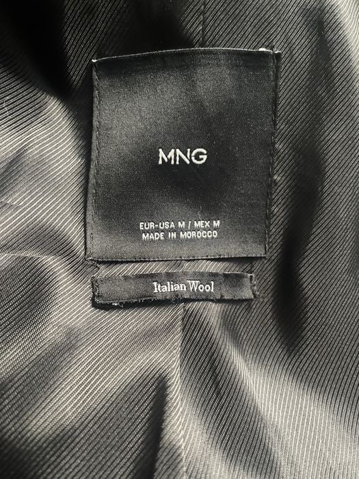 Вълненено палто на MANGO