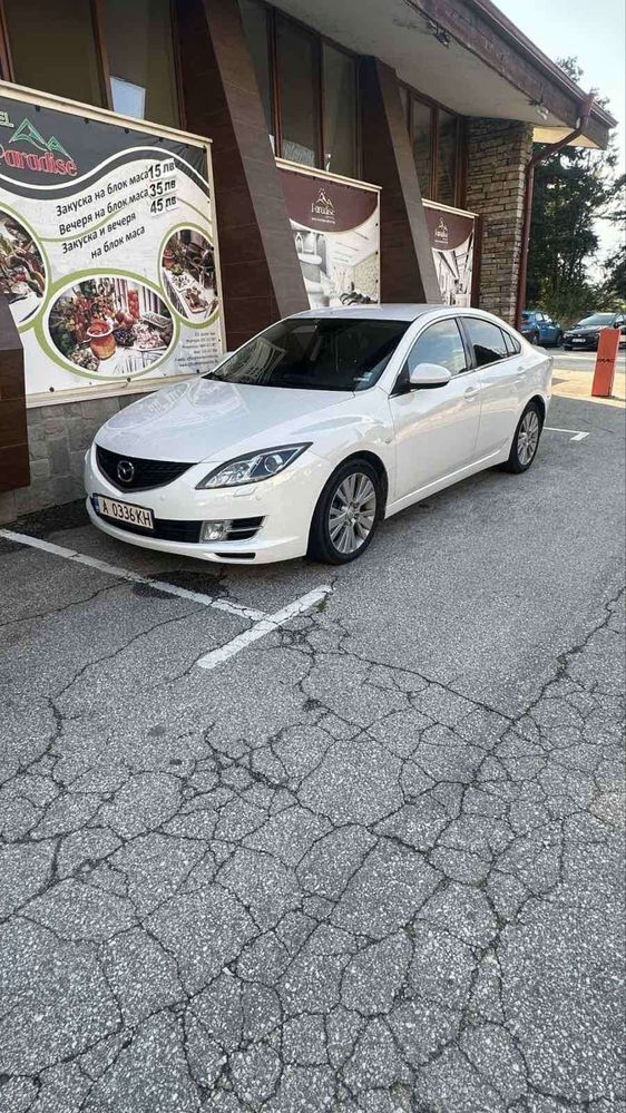 Mazda 6 2.0 140 к.с бяла перла