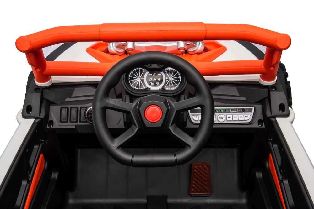 UTV electric pentru copii, Kinderauto Warrior 4x 35W, 12V 7Ah, #orange
