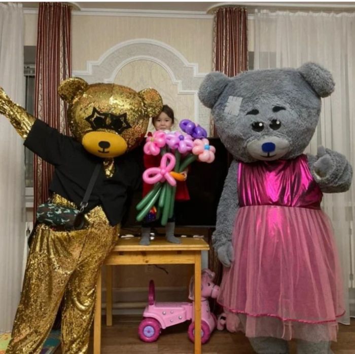 Аниматор Уральск мишка Тедди. Ростовые .