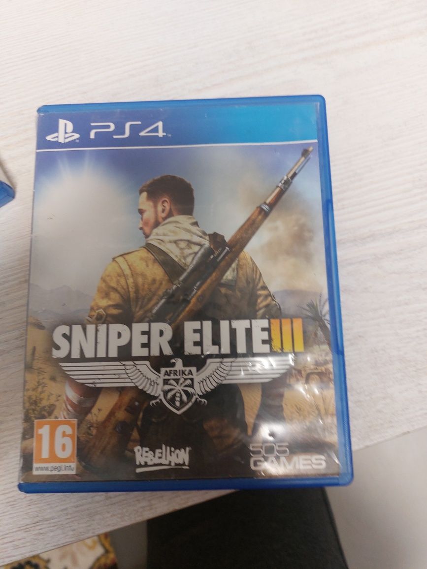 Диск для PS4 sniper elite