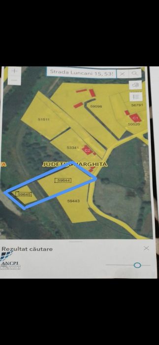 Teren INTRAVILAN de vânzare , TOPLITA- Str. Luncani