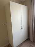 Vand dulap haine alb 120/230/54