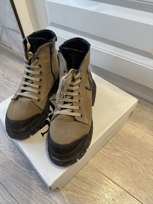 Дамски боти естествена кожа