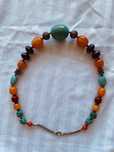 Colier vintage  cu margele tibetane150