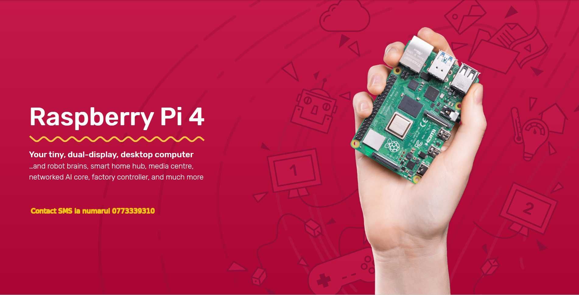 Raspberry Pi 4 B/8GB - Nou