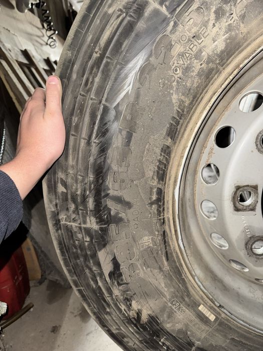Резина Michelin с диском в хорошем состоянии