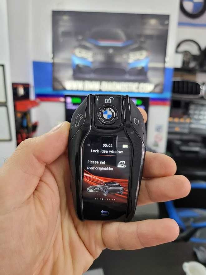 Нов Смарт Дисплей Ключ за BMW F01 F02 F10 F11 F12 F15 F16 F20 F30 БМВ