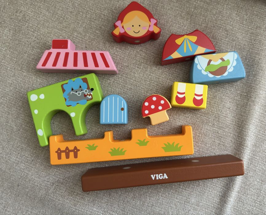 Магнитен пъзел Червената шапчица Viga toys