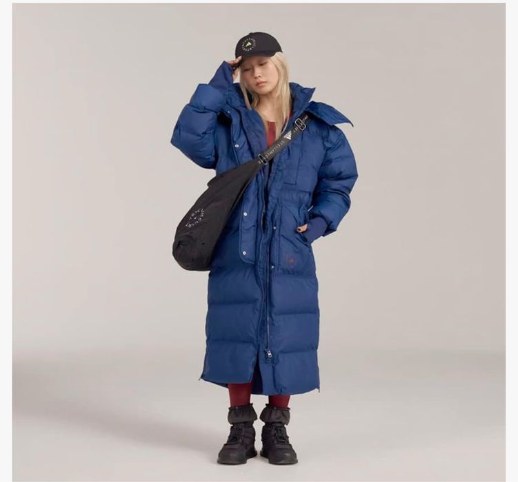 Пуховик adidas by stella mccartney