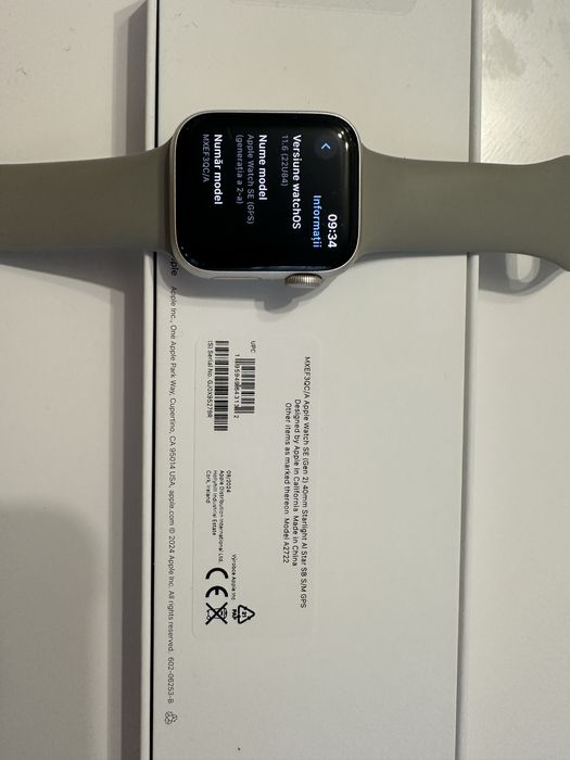 Apple watch se gen. 2