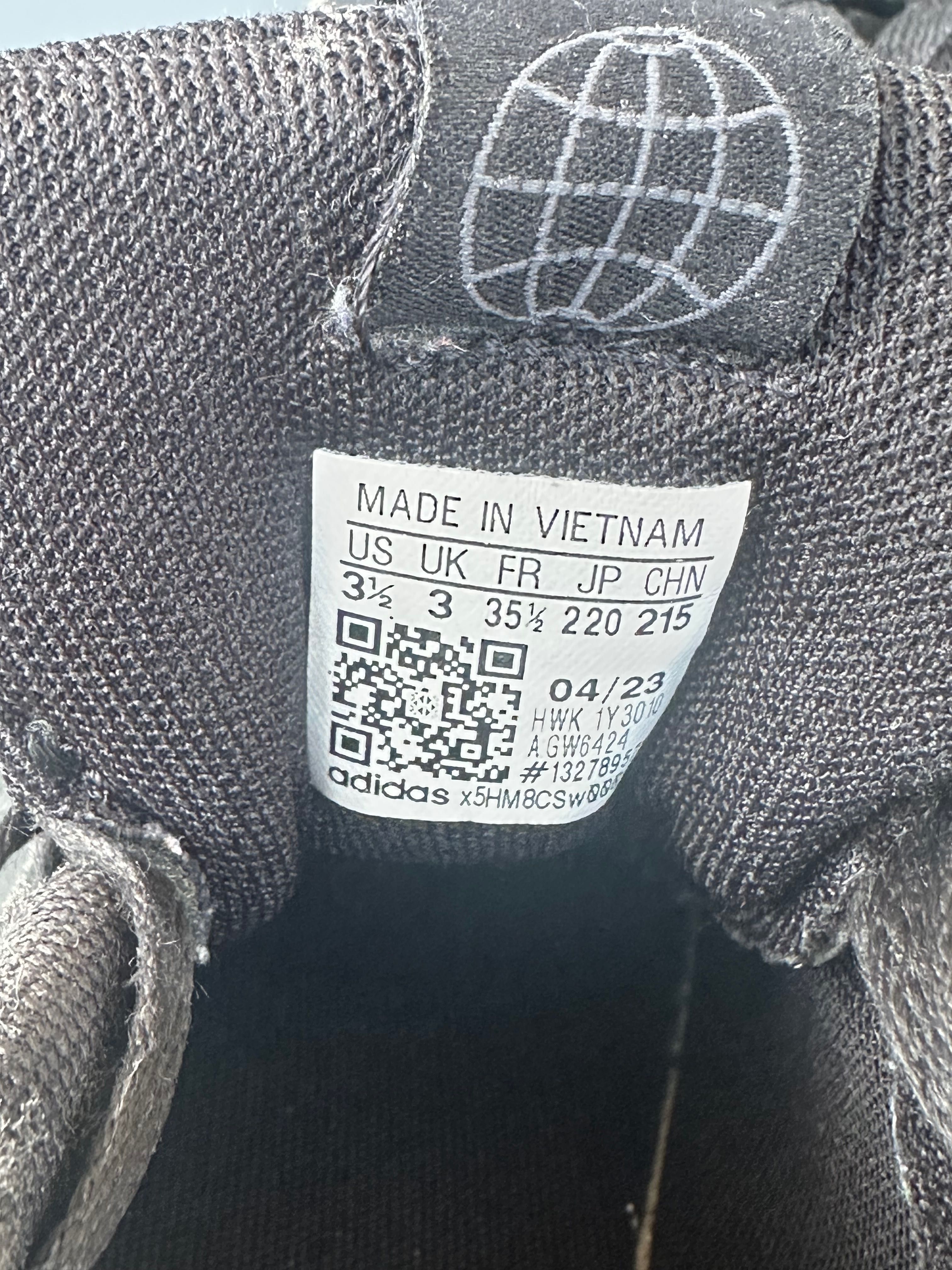 Детски кожени маратонки Adidas