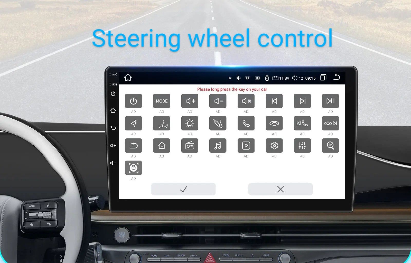Navigatie Android dedicata pentru FORD Mondeo (2010-2014)
