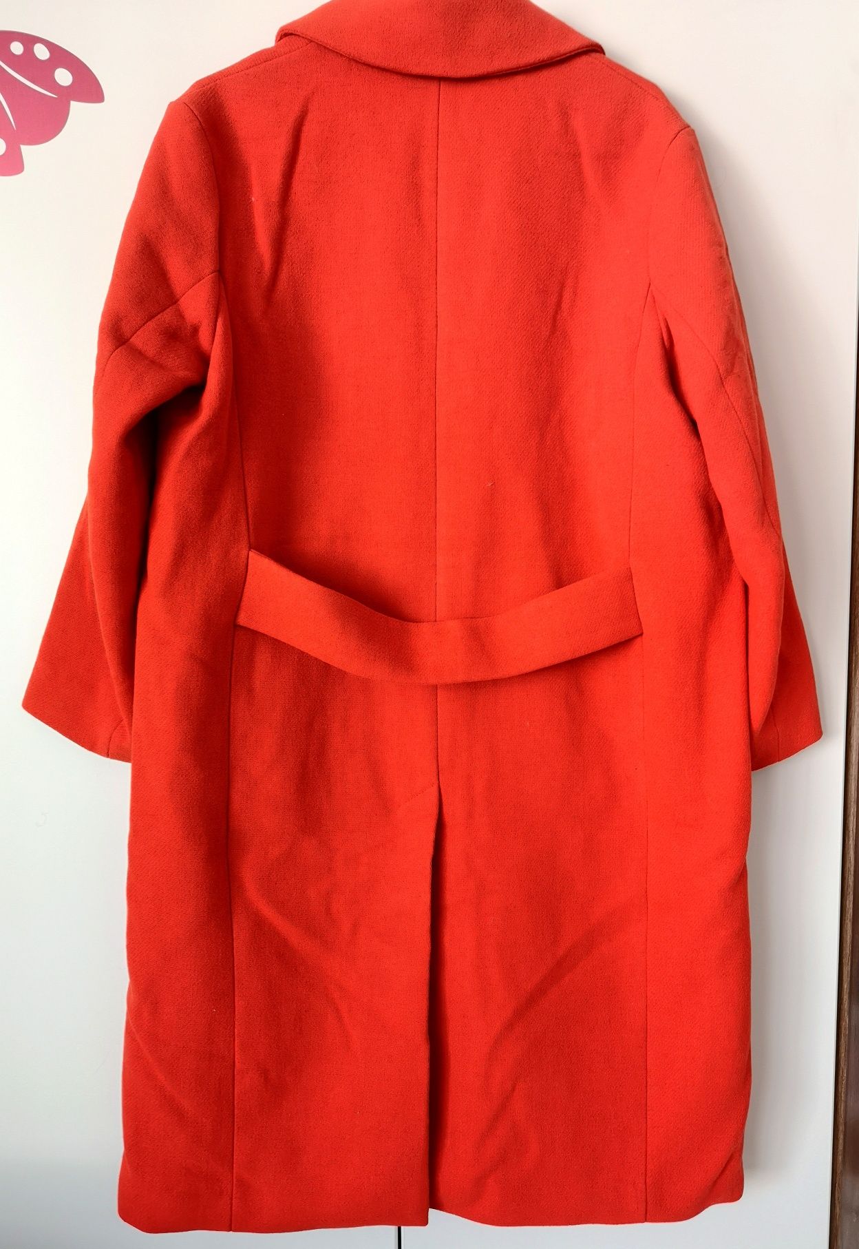 Чисто ново oversize дамско палто H&M с вълна размер S