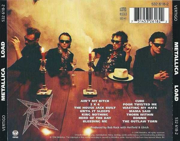 CD Metallica - Load 1996