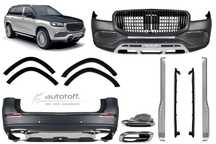 Pachet exterior + praguri electrice compatibil cu Mercedes GLS X167 (2020+) MBH Design