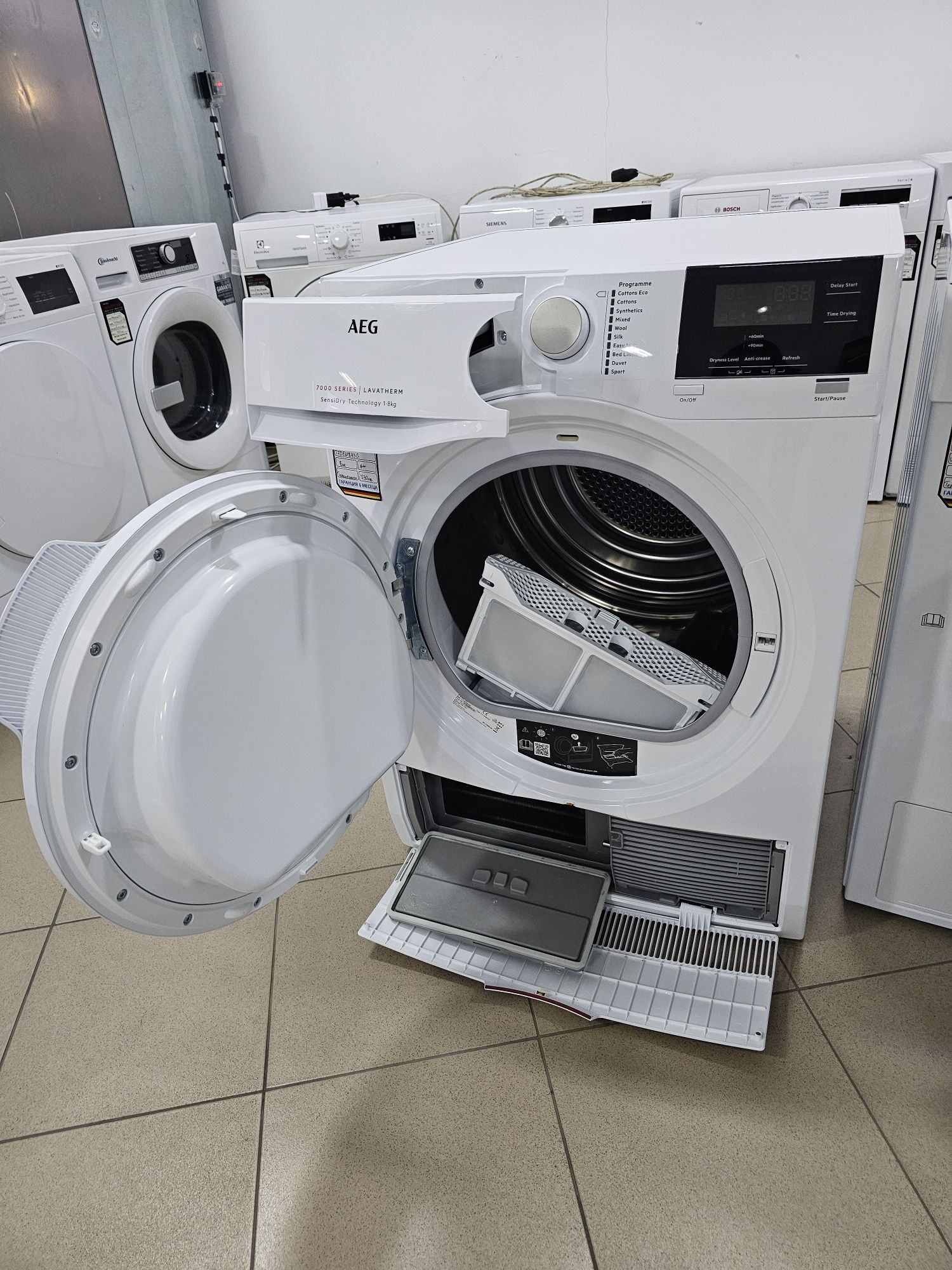 Сушилня с термопомпа AEG 7000 Series
