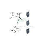 Rod-pod pescuit  echipat cu Avertizori /senzori si 4 Swingere
