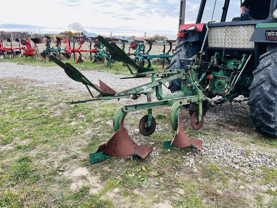 Plug reversibil manual cu 2 trupite, capuri, cormane Regent cu roata