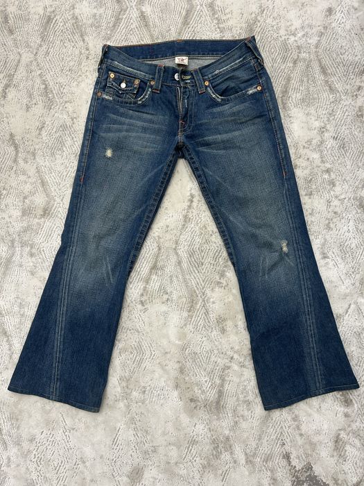 True religion flare jeans клеш унисекс