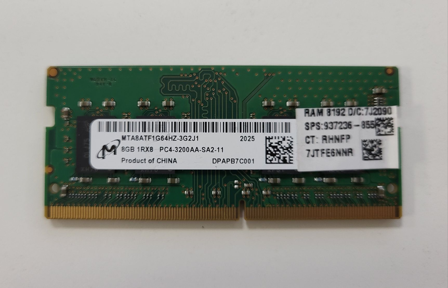 DDR4 8GB 3200 Micron