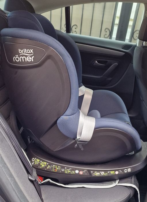 Scaun auto ISOFIX Britax Romer DUALFIX2 R Moonlight Blue, 0-18 kg