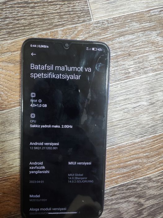 Xiaomi Redmi 9T 4+1/64GB