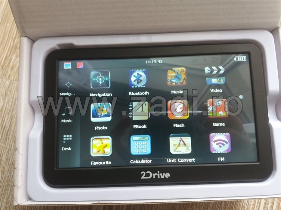 GPS 7" - Auto/Camion - 256MB/ 8 GB / Harti toata Europa- actualizat