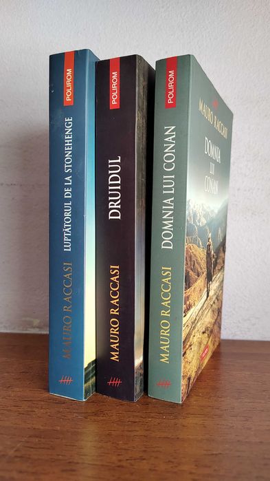 Mauro Raccasi – ciclul Romane celtice  (3 vol)