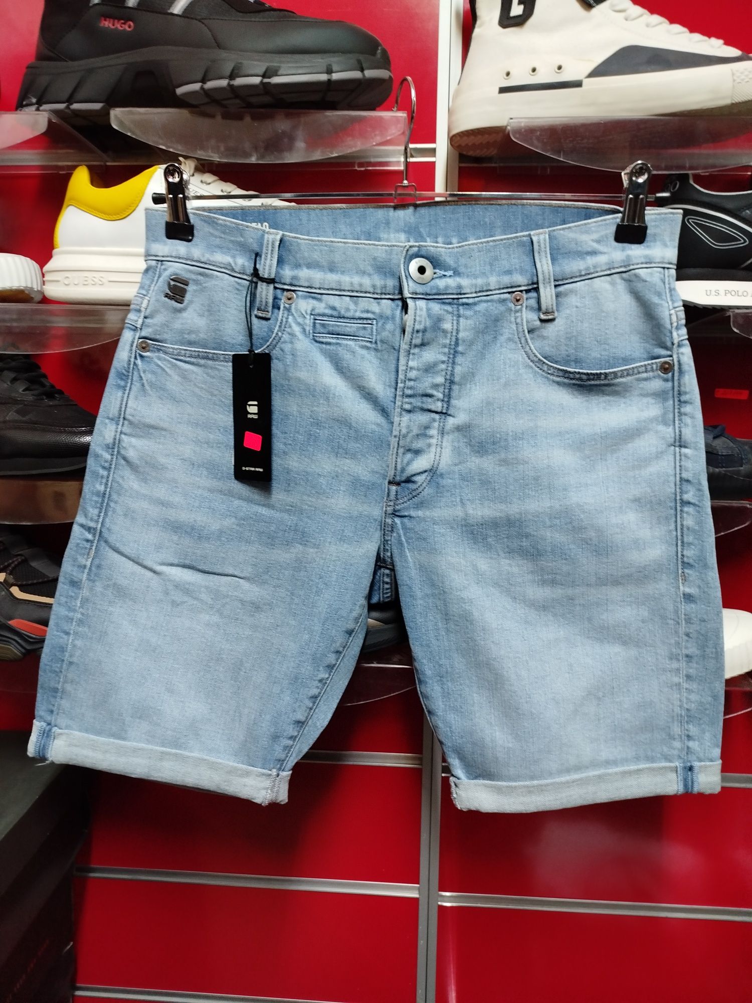 Оригинални къси дънки G-Star Raw D-Staq  W35 W36 W38 нови мъжки