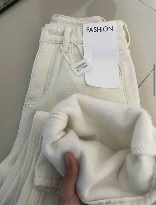 Новые утепленные джинсы