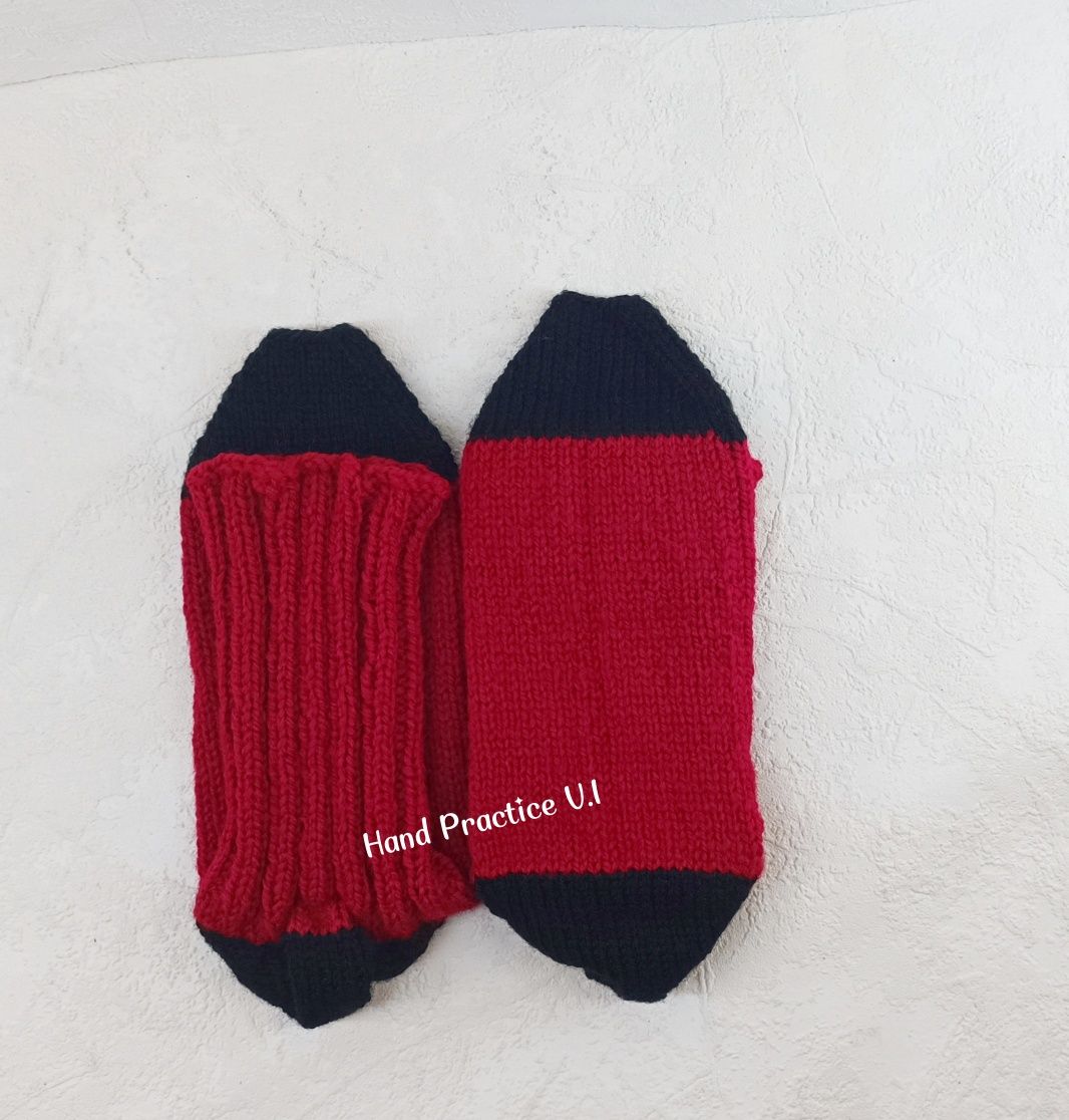 Плетени чорапи ..