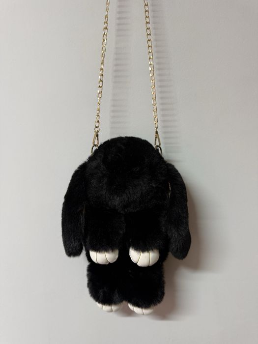 Пухена чанта зайче