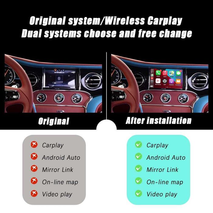 CarPlay / Android Auto модул за Bentley Bentayga/ Mulsanne