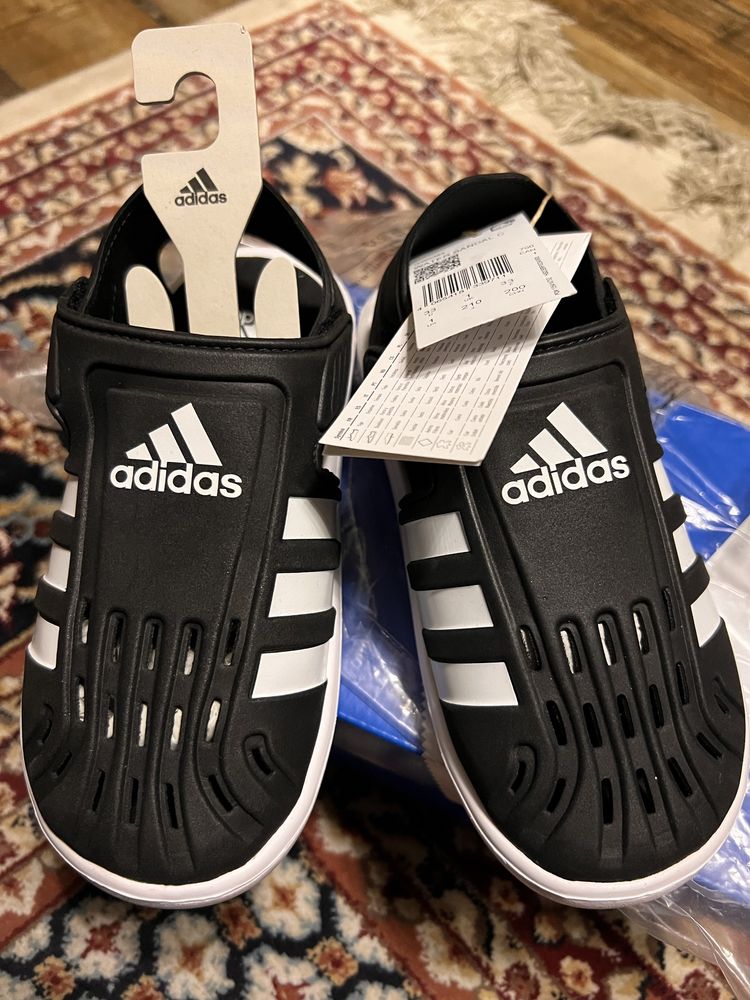 Детские летние сандалии Adidas с закрытым носом, оригинал