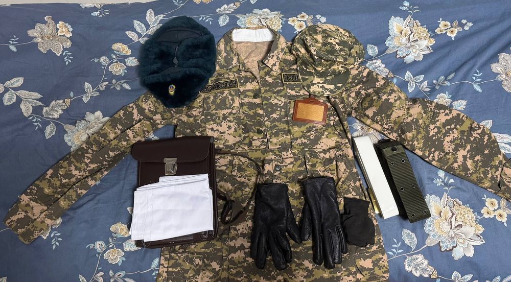 Форма для военной кафедры (форма, бушлат, берцы летние, зимние)