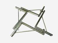 Cravate zincate cofrare stalp, coltare zincate stalpi  15/45 cm