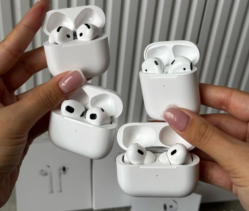 AirPods 4, 3, Pro 2, pro 3 Аирподс Арподс Эрподс Эйрподс  про 2 Анс