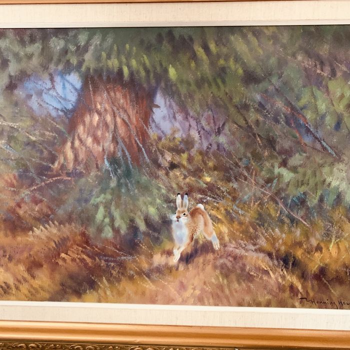 Шведска маслена картина