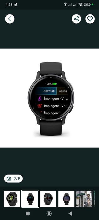 Garmin Vivoactive 5 stare f buna