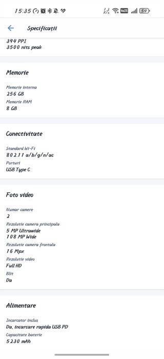 Telefon mobil HONOR 400 LITE