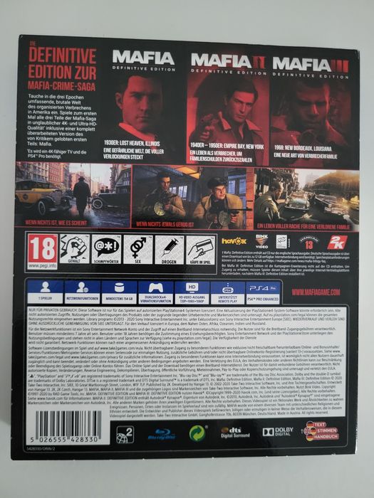 MAFIA Trilogy PS4 sau PS5